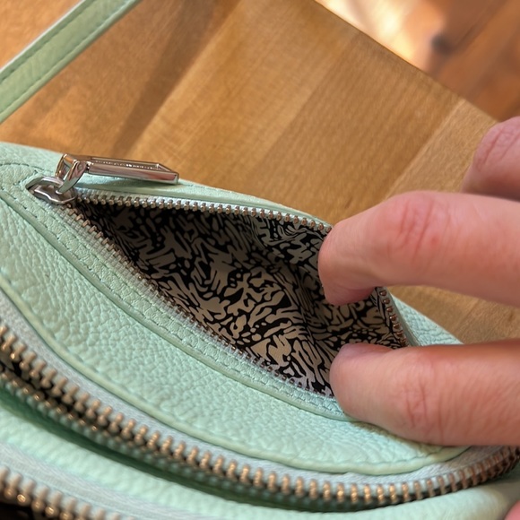 Rebecca Minkoff mint leather crossbody bag - Picture 13 of 13